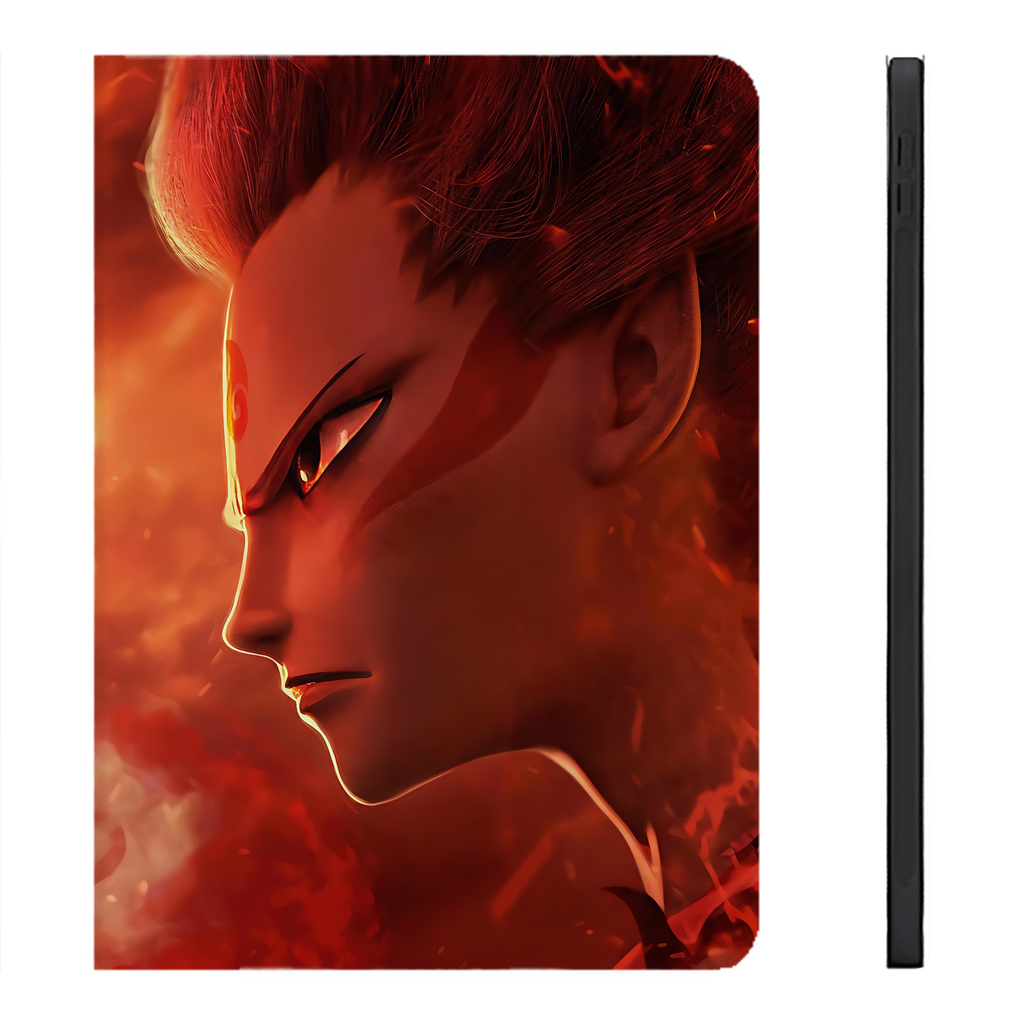 （画像用） Ne Zha 2 ナタ 魔童の大暴れ IPadケース ペンホルダー付き ブックスタイルデザイン